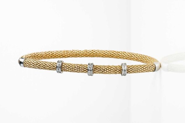 Gold And Sapphire Bracelet