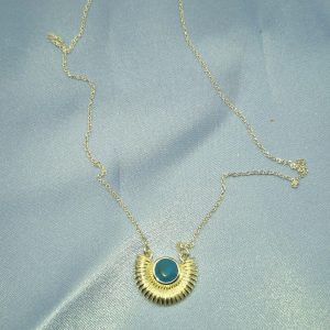 Turquoise and Sterling Pendant/Necklace